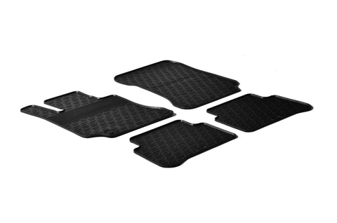 Gledring 2009-2013 Mercedes Benz E-Class (W212) Custom Fit All Weather Floor Mats