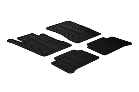 Gledring 2003-2009 Mercedes Benz E-Class (W211) Custom Fit All Weather Floor Mats