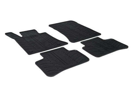 Gledring 2010-2016 Mercedes Benz GLK-Class (X204) Custom Fit All Weather Floor Mats