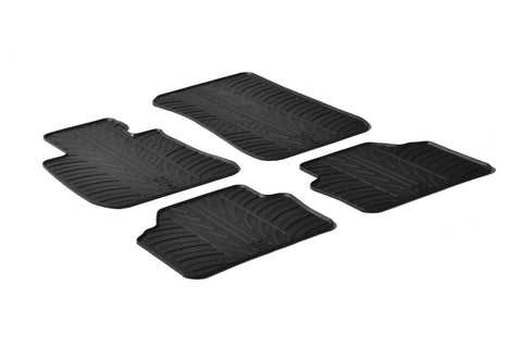 Gledring 2008-2012 BMW 3 Series Custom Fit All Weather Floor Mats