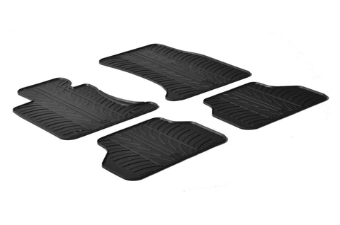 Gledring 2004-2009 BMW 5 Series (E60-E61) Custom Fit All Weather Floor Mats