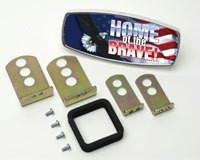 HitchMate Premier Series Hitch Cap Home of the Brave