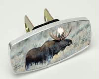 HitchMate Premier Series Hitch Cap Moose