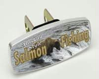 HitchMate Premier Series Hitch Cap Salmon Fishing Alaskan Style