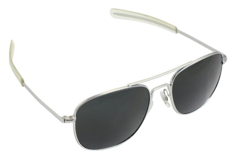 Humvee Military Sunglasses - 52mm - Chrome