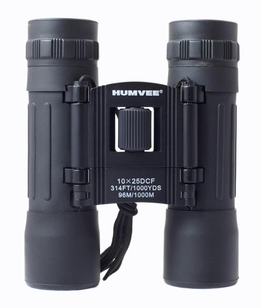 Humvee 10x25 Compact Binocular - Black