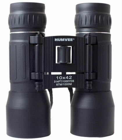 Humvee 10x42 Compact Binocular - Black