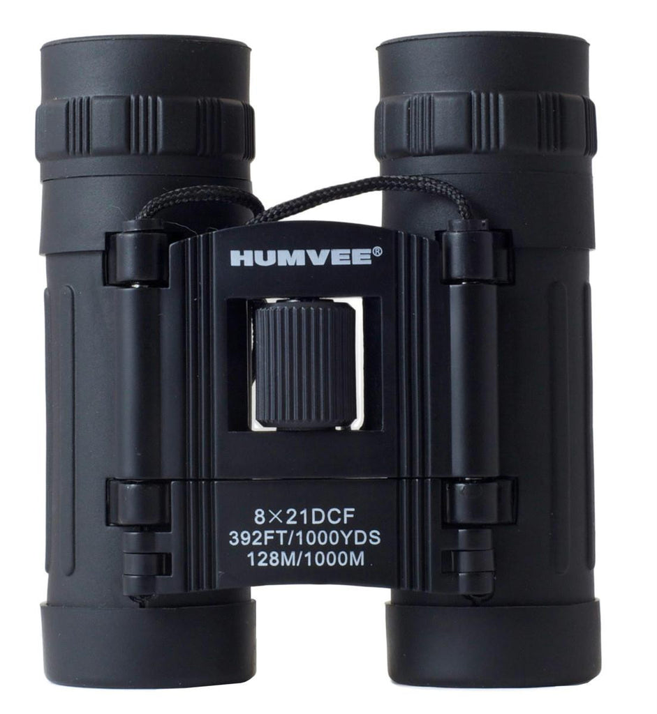 Humvee 8x21 Compact Binocular - Black