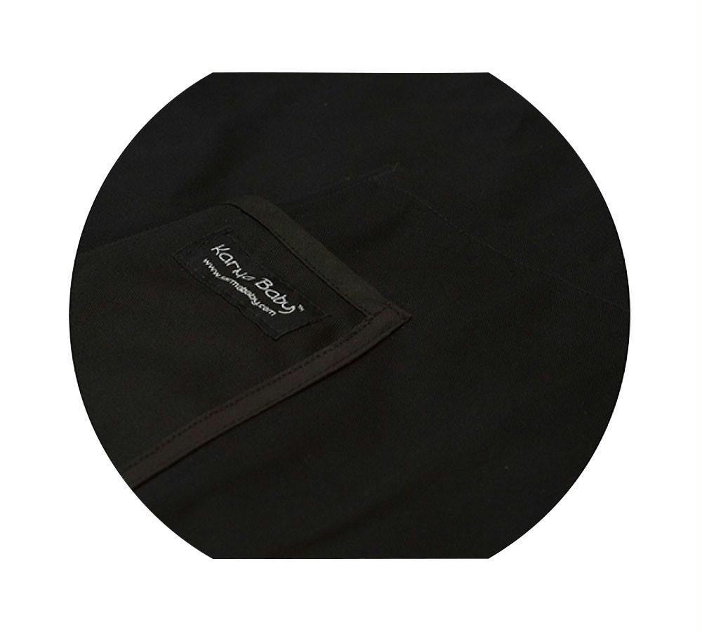 Karma Organic Black Baby Sling - Small