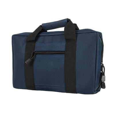 Vism By Ncstar Discreet Pistol Case-Blue W-Black Trim