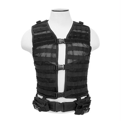 NcStar Molle Vest Black size Regular