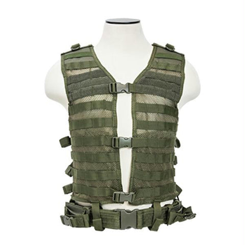 NcStar Molle Vest Green