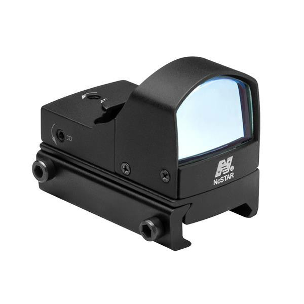 NcStar Compact Tactical Green Dot Reflex Sight-Weaver Base-Black