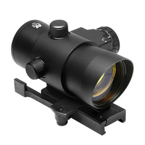 NcStar 1x40 Red Dot Sight With Built In Red Laser-Quick Release Weaver Mount