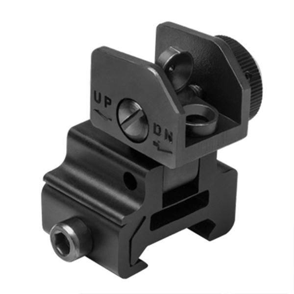 NcStar AR15 Flip Up Rear Sight