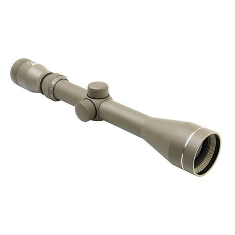 NcStar Shooter I Series 3-9x40 Tan Scope-Blue Lens-Weaver Rings