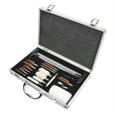 NcStar Universal Gun Cleaning Kit-Aluminum Carry Case