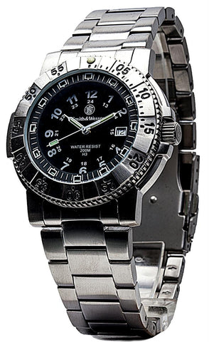 Smith & Wesson 357 Series - Aviator Watch - Stainless Steel - SWISS TRITIUM