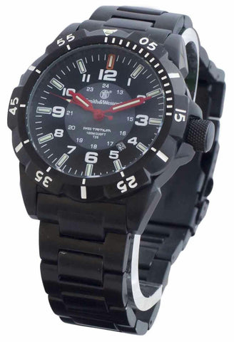 Smith & Wesson Emissary Watch - Black - SWISS TRITIUM