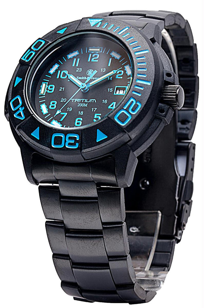 Smith & Wesson Diver Watch - Blue - SWISS TRITIUM