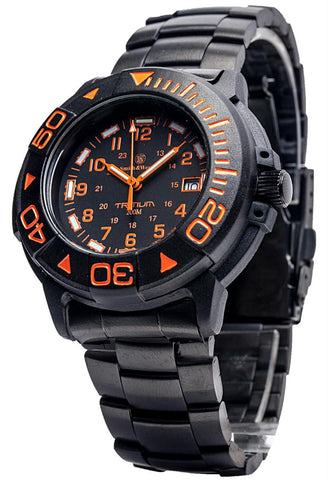 Smith & Wesson Diver Watch - Orange - SWISS TRITIUM