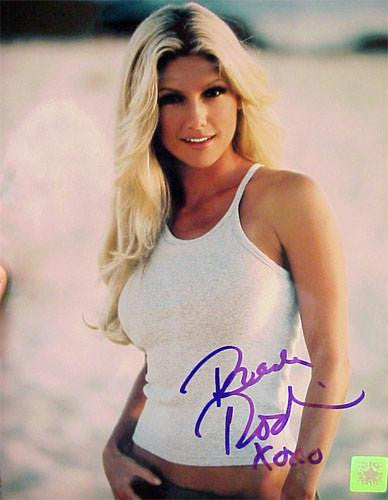 Brande Roderick Signed 16X20 Photo - Grey Top