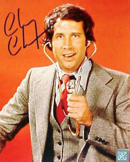 Chevy Chase Signed 8 X 10 Photo (Saturday Night Live)