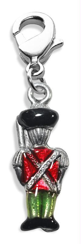 Nutcracker Charm Dangle in Silver