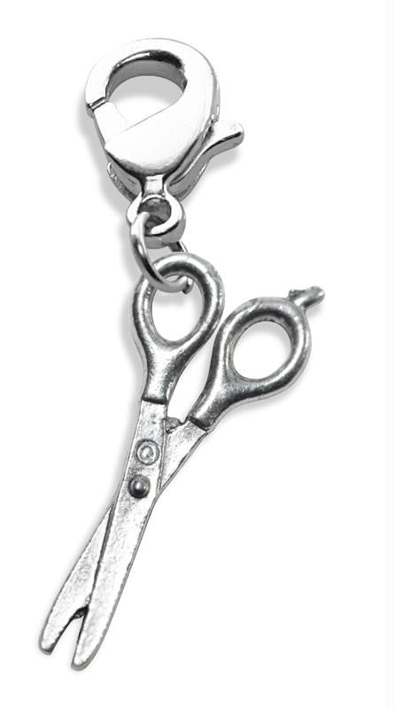 Scissors Dangle in Silver