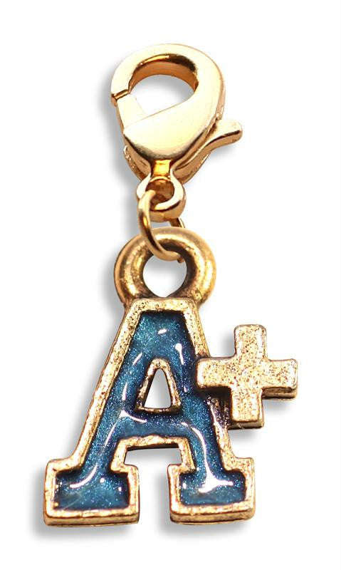 A+ Charm Dangle in Gold