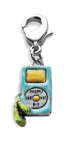 I Pod Charm Dangle in Silver