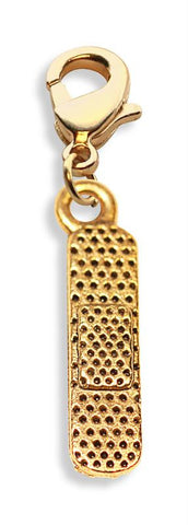 Band Aid Charm Dangle in Gold