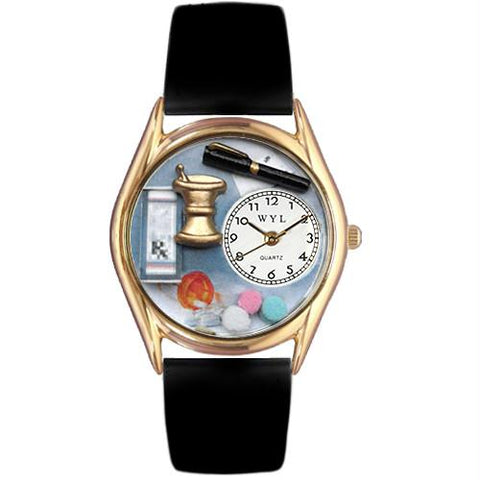 Pharmacist Watch Small Gold Style