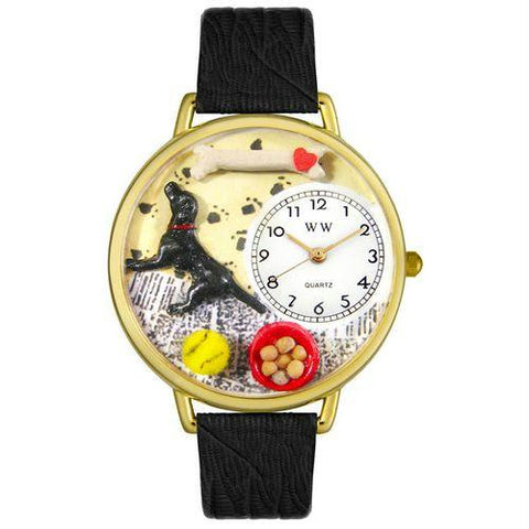 Labrador Retriever Watch in Gold (Large)