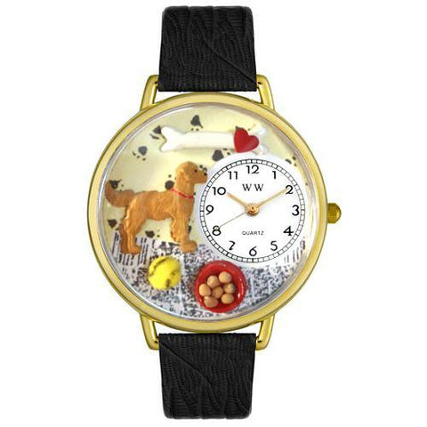 Golden Retriever Watch in Gold (Large)