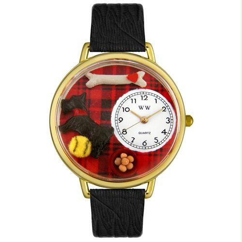 Scottie Watch in Gold (Large)