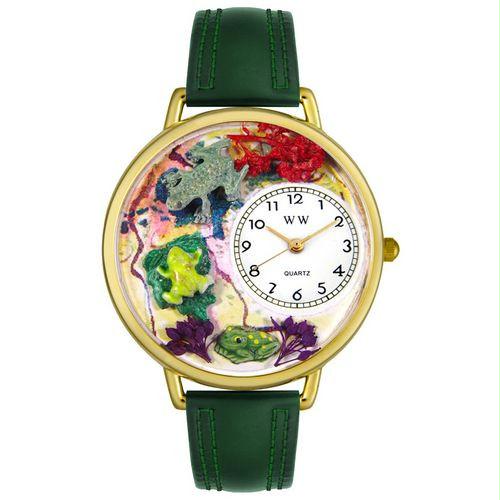 Frogs Watch in Gold (Large)