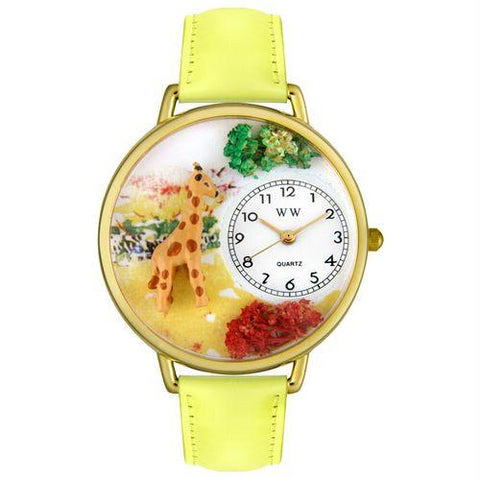 Giraffe Watch in Gold (Large)