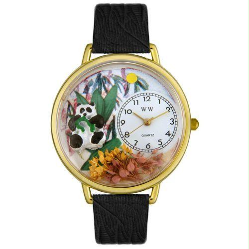 Panda Bear Watch in Gold (Large)