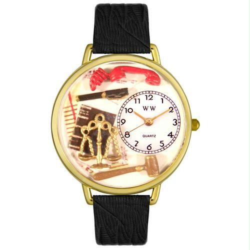 Lawyer Watch in Gold (Large)