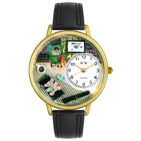 Psychiatrist Watch in Gold (Large)