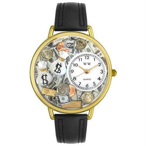 Banker Watch in Gold (Large)