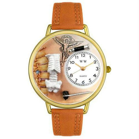 Chiropractor Watch in Gold (Large)