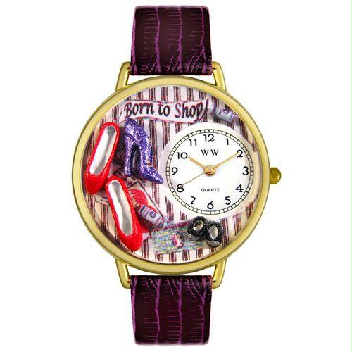 Shoe Shopper Watch in Gold (Large)