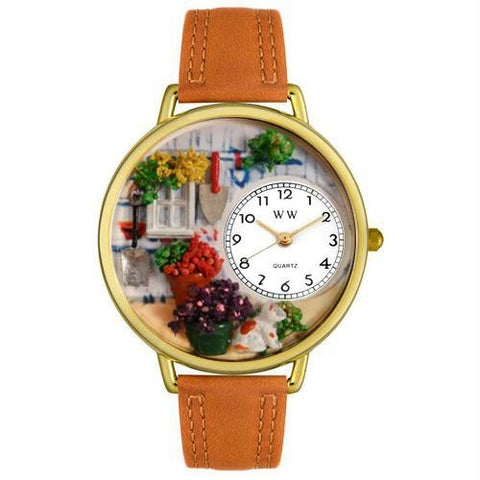 Gardening Watch in Gold (Large)