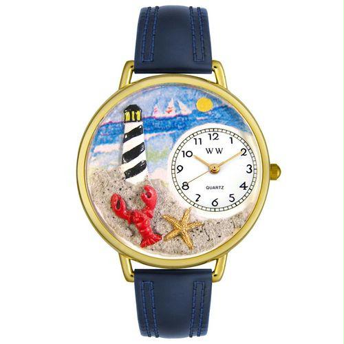 Lighthouse Watch in Gold (Large)