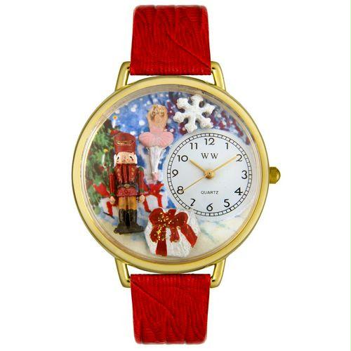 Christmas Nutcracker Watch in Gold (Large)