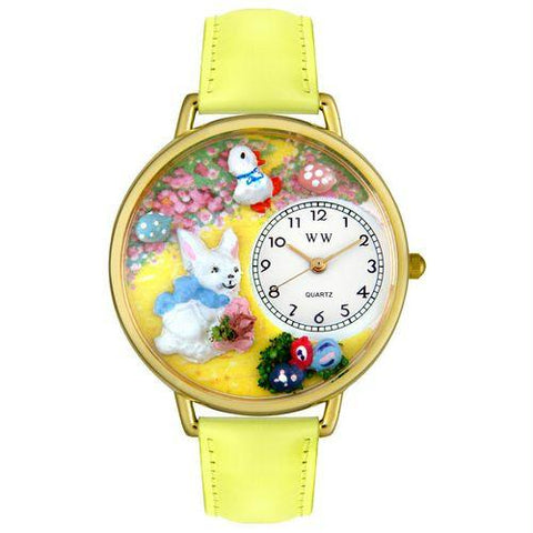 Easter Bunny Watch in Gold (Large)