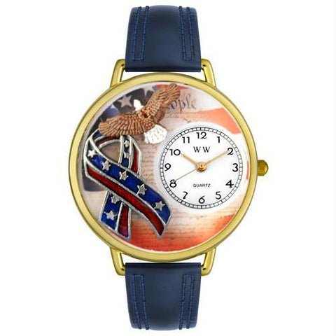 American Patriotic Watch in Gold (Large)