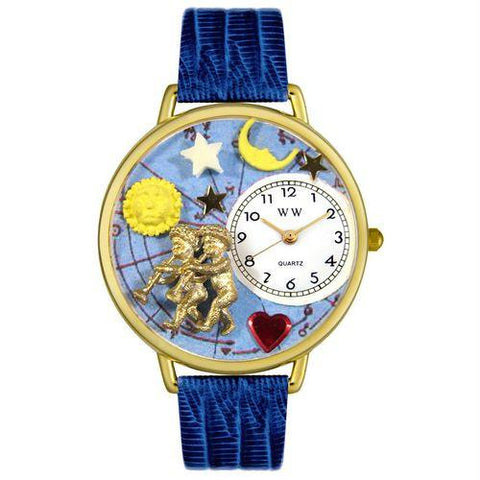 Gemini Watch in Gold (Large)